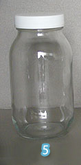 ガラス瓶+樹脂キャップ M-900