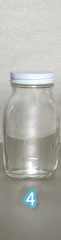 ガラス瓶+ブリキキャップ ナメ-200